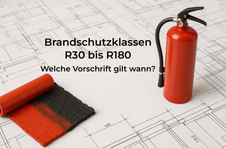 Brandschutzklassen R30 bis R180 – welche Vorschrift gilt wann?